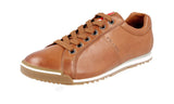 Prada Men's 4E2719 ON5 F0054 Leather Sneaker