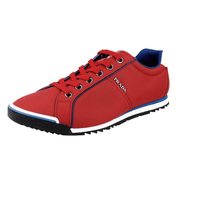 Prada Men's Red Sneaker 4E2719