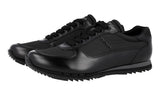 Prada Men's Black Leather Sneaker 4E2721