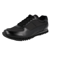 Prada Men's Black Leather Sneaker 4E2721