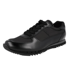 Prada Men's Black Leather Sneaker 4E2721