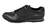 Prada Men's Black Leather Sneaker 4E2721
