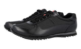 Prada Men's Black Leather Sneaker 4E2721
