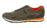 Prada Men's Green Leather Sneaker 4E2721