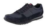 Prada Men's 4E2721 OQT F0008 Leather Sneaker