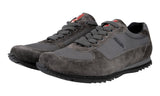 Prada Men's Grey Leather Sneaker 4E2721