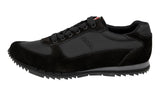 Prada Men's Black Leather Sneaker 4E2721