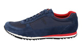 Prada Men's Blue Leather Sneaker 4E2721