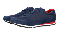 Prada Men's Blue Leather Sneaker 4E2721