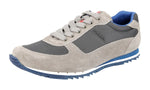 Prada Men's 4E2721 OQT F0Y06 Leather Sneaker