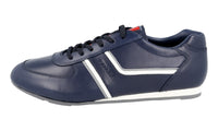 Prada Men's Blue Leather Sneaker 4E2735