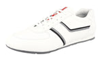 Prada Men's 4E2735 O3Y F0964 Leather Sneaker