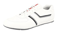 Prada Men's 4E2735 O3Y F0964 Leather Sneaker