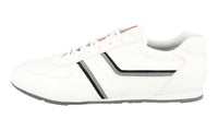 Prada Men's White Leather Sneaker 4E2735