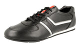 Prada Men's 4E2735 O3Y F0A64 Leather Sneaker