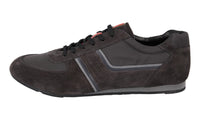 Prada Men's Grey Leather Sneaker 4E2735