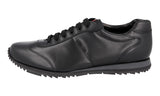 Prada Men's Black Leather Sneaker 4E2736