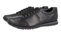 Prada Men's Black Leather Sneaker 4E2736