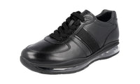 Prada Men's 4E2746 O3Y F0002 Leather Sneaker