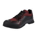 Prada Men's Red Leather Polarius Sneaker 4E2748