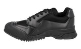 Prada Men's Black Leather Polarius Sneaker 4E2748