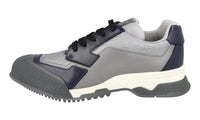 Prada Men's Grey Leather Polarius Sneaker 4E2748