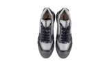 Prada Men's Grey Leather Polarius Sneaker 4E2748