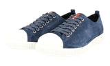 Prada Men's Blue Leather Sneaker 4E2753