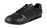 Prada Men's 4E2777 3OA2 F0002 Leather Sneaker