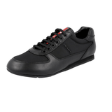 Prada Men's Black Leather Sneaker 4E2777
