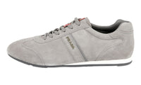 Prada Men's Grey Leather Sneaker 4E2778