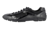 Prada Men's Black Leather Sneaker 4E2791