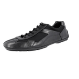 Prada Men's Black Leather Sneaker 4E2791