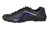 Prada Men's Black Leather Monte Carlo Sneaker 4E2791