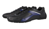 Prada Men's Black Leather Monte Carlo Sneaker 4E2791