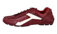 Prada Men's Red Leather Sneaker 4E2791