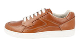 Prada Men's Brown Leather Sneaker 4E2797