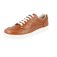 Prada Men's Brown Leather Sneaker 4E2797