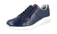 Prada Men's 4E2807 3O9U F0216 Leather Sneaker