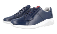 Prada Men's Blue Leather Polarius Sneaker 4E2807