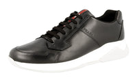 Prada Men's 4E2807 3O9U F0632 Leather Sneaker