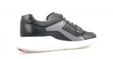 Prada Men's Grey Leather Polarius Sneaker 4E2816