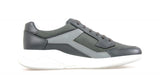 Prada Men's Grey Leather Polarius Sneaker 4E2816