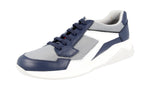 Prada Men's 4E2816 BORM F0BMY Leather Sneaker