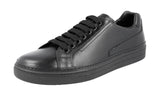 Prada Men's 4E2831 O64 F0002 Heavy-Duty Rubber Sole Leather Sneaker