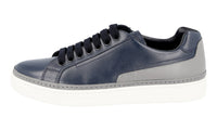 Prada Men's Blue Leather Sneaker 4E2831