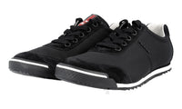 Prada Men's Black Leather Sneaker 4E2834