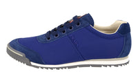 Prada Men's Blue Leather Sneaker 4E2834