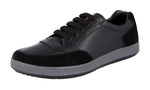 Prada Men's 4E2841 OJX F0002 Leather Sneaker