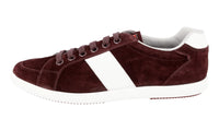 Prada Men's Red Leather Sneaker 4E2845